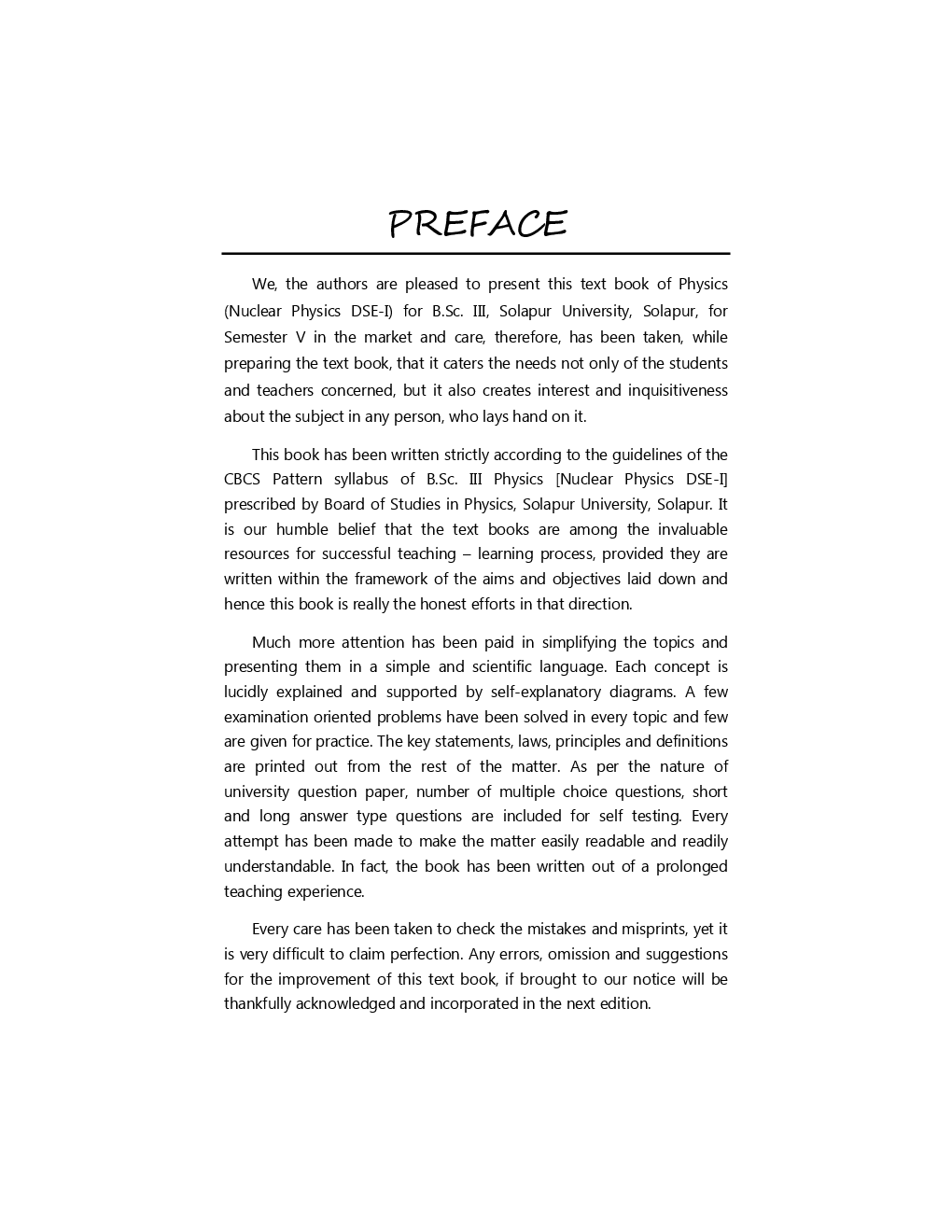 Physics Nuclear Physics (DSE-1) - Page 4