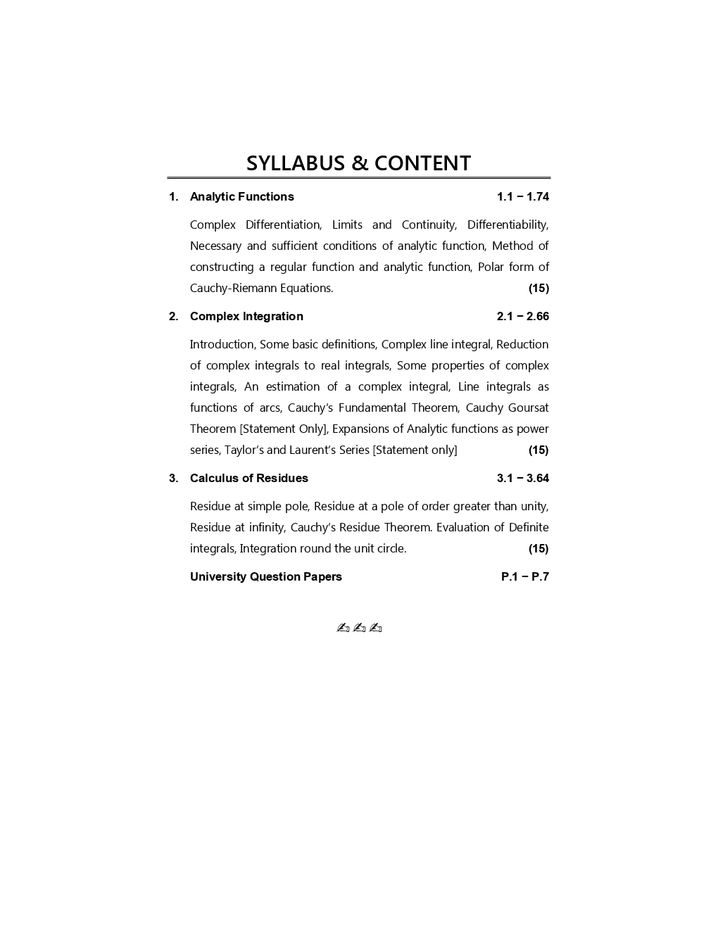 Complex Analysis Mathematics Paper - X - Page 5
