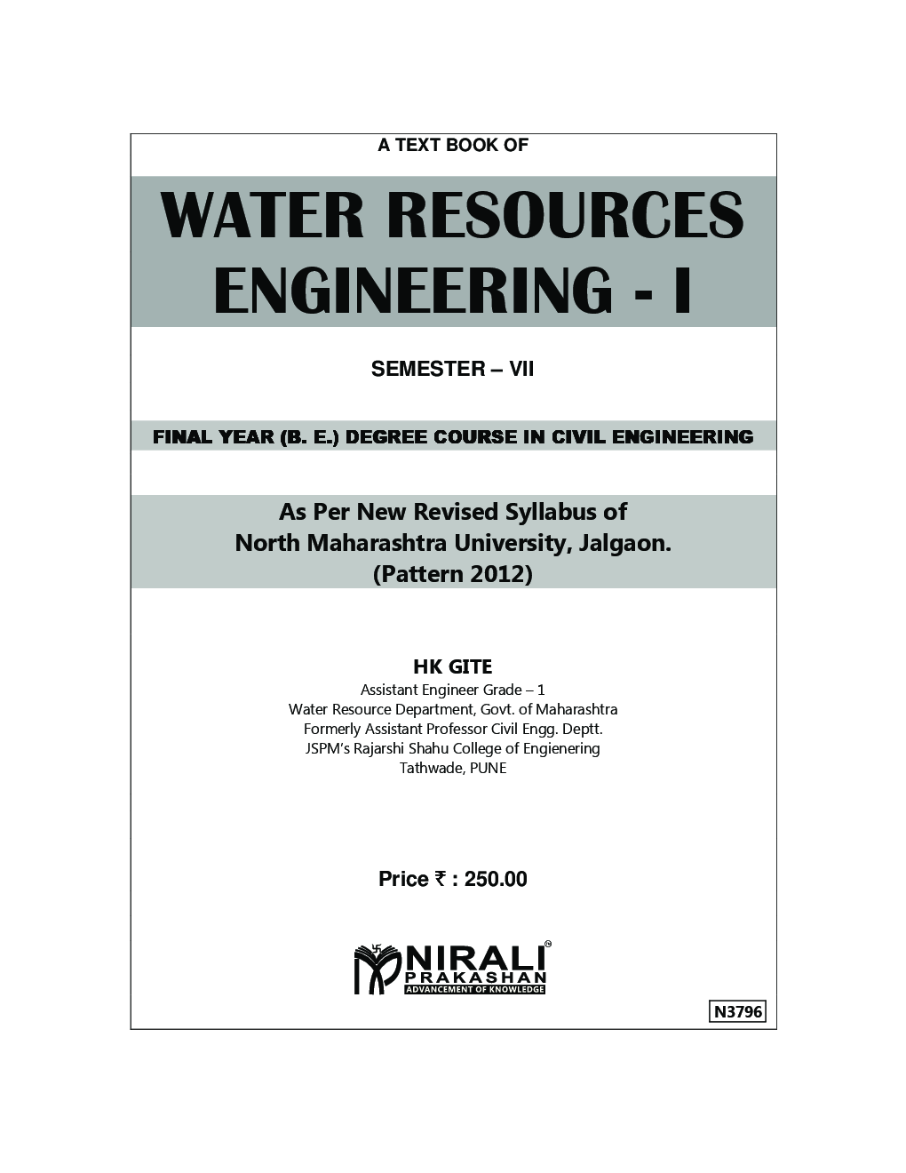 Water Resources Engineering - I - Page 2