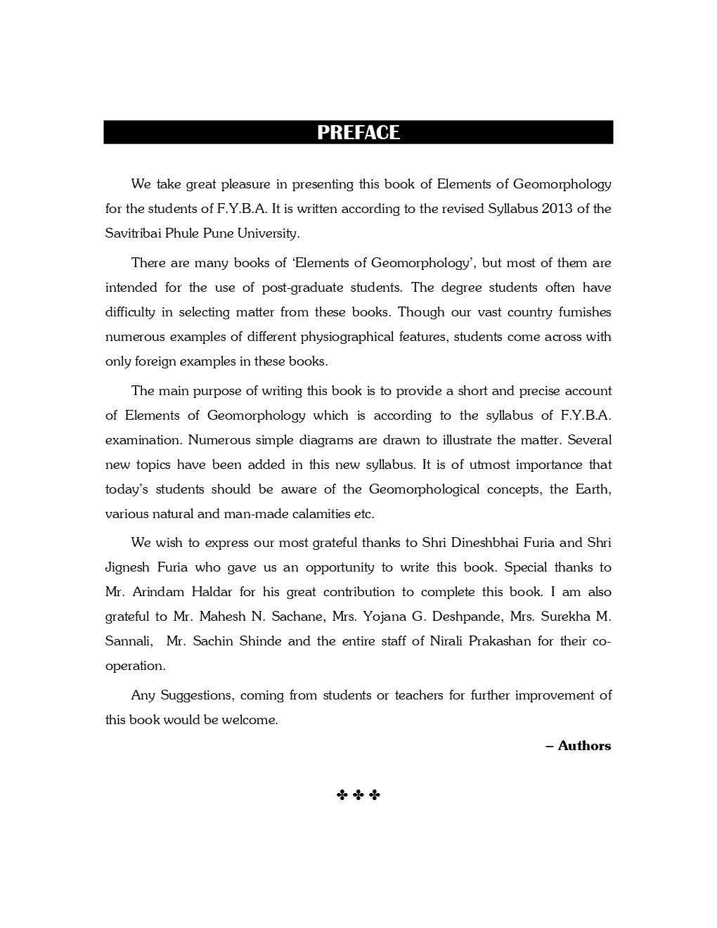 A Text Book Of Elements Of Geomorphology - Page 4