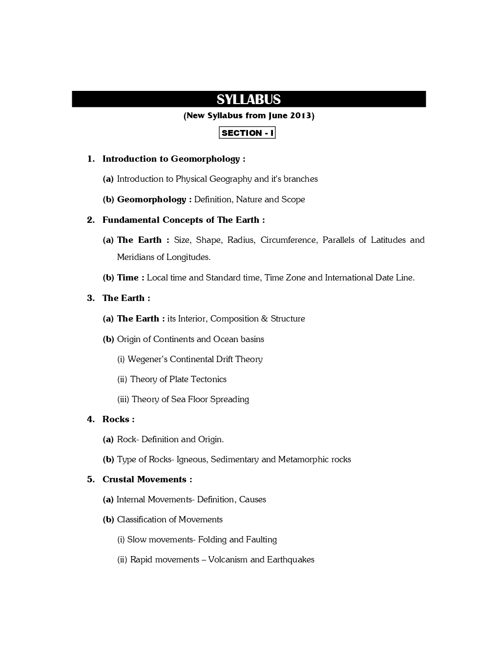 A Text Book Of Elements Of Geomorphology - Page 5