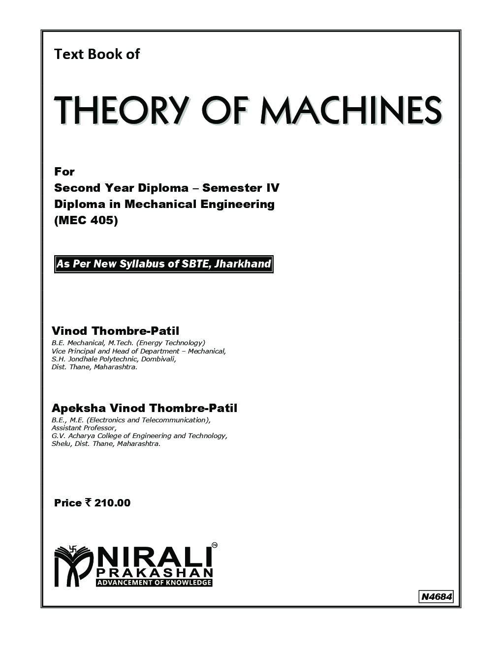 Theory Of Machines - Page 2