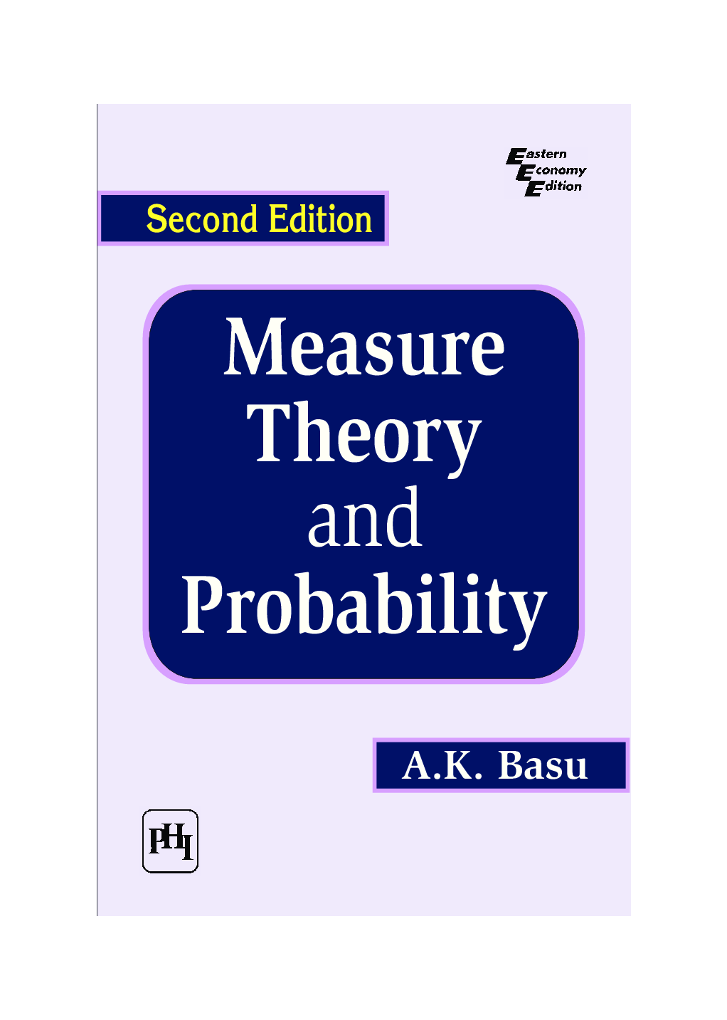 Measure Theory And Probability - Page 1