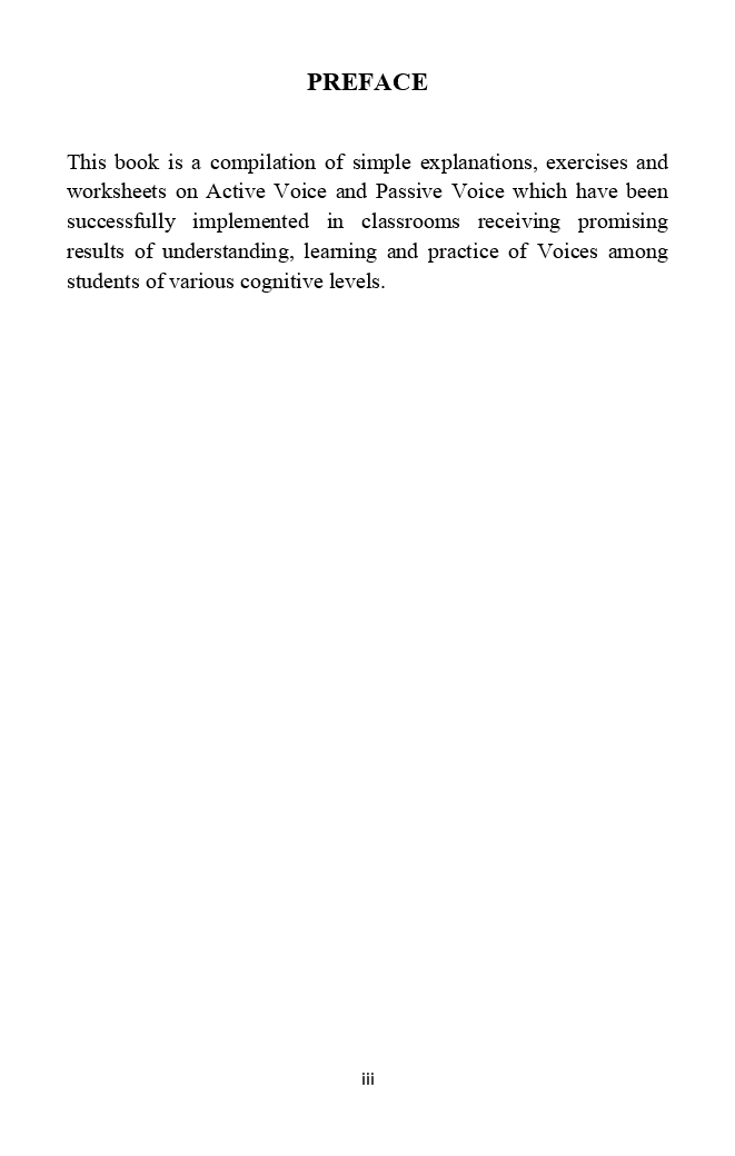 Basic Grammar (Practice Handbook On Active Voice And Passive Voice) - Page 4