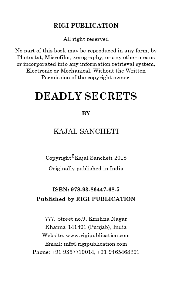 Deadly Secrets - Page 3