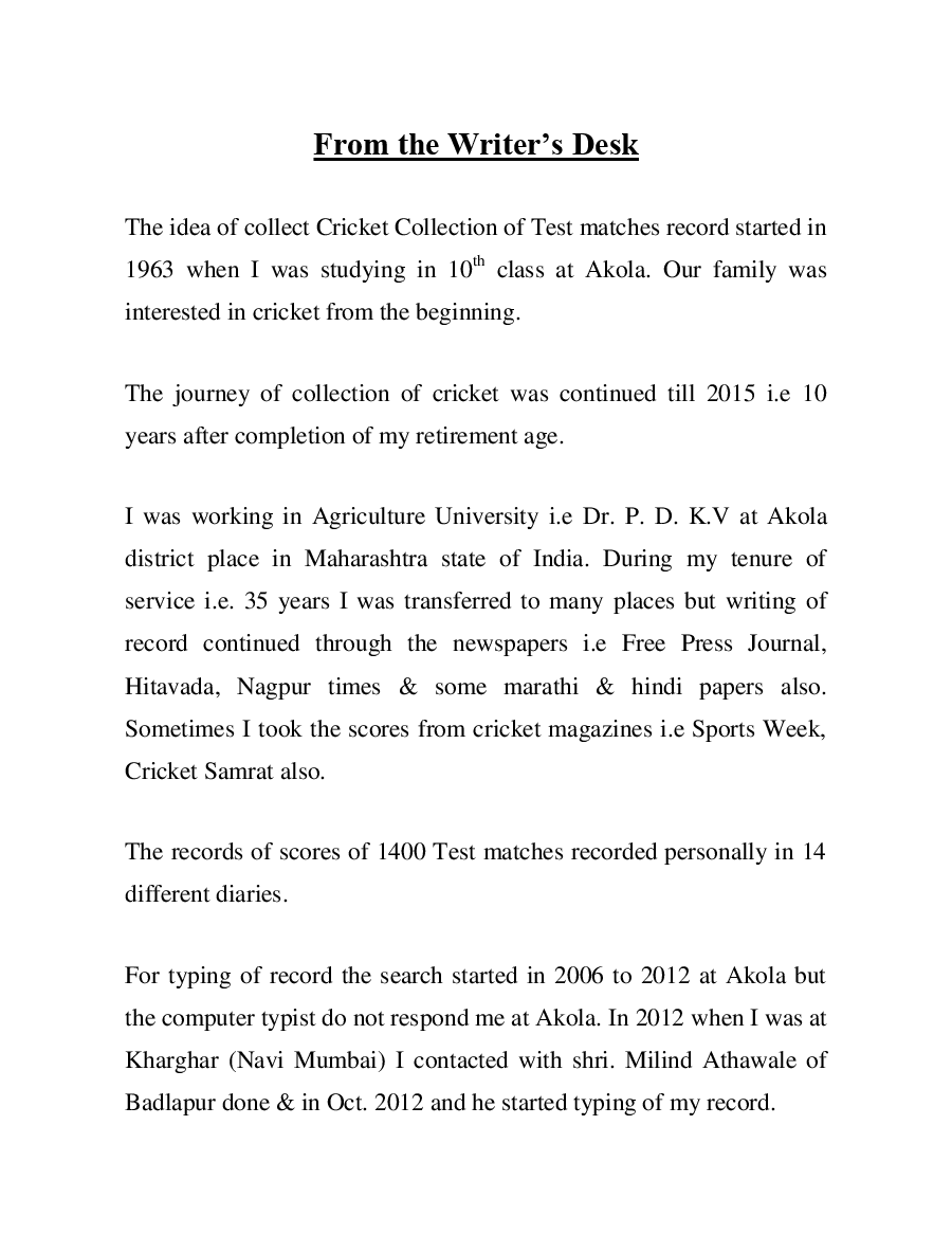 World Cricket Collection - Vol. -2 (1989 To 2003) - Page 4