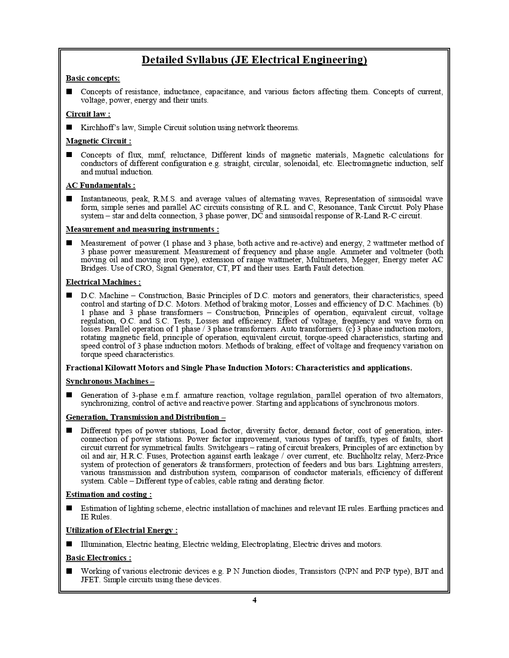 SSC JE इलेक्ट्रिकल इंजीनियरिंग Solved Papers Vol. - 1 (2019) - Page 5