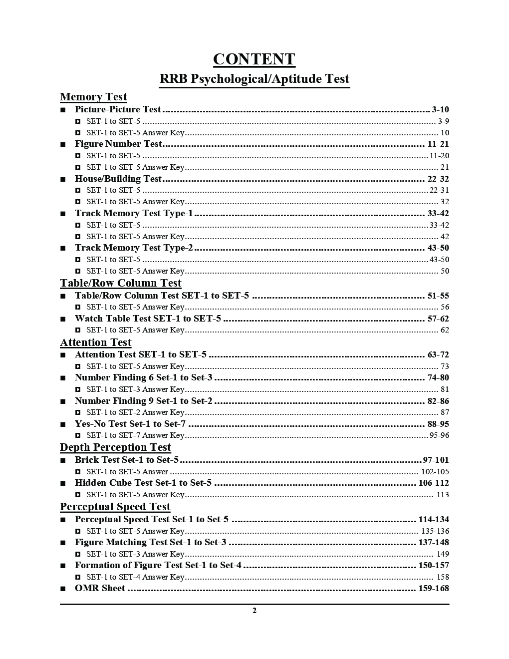 RRB ALP मनोवैज्ञानिक अभिरुचि परीछण (Psychology Aptitude Test) (2019) - Page 3