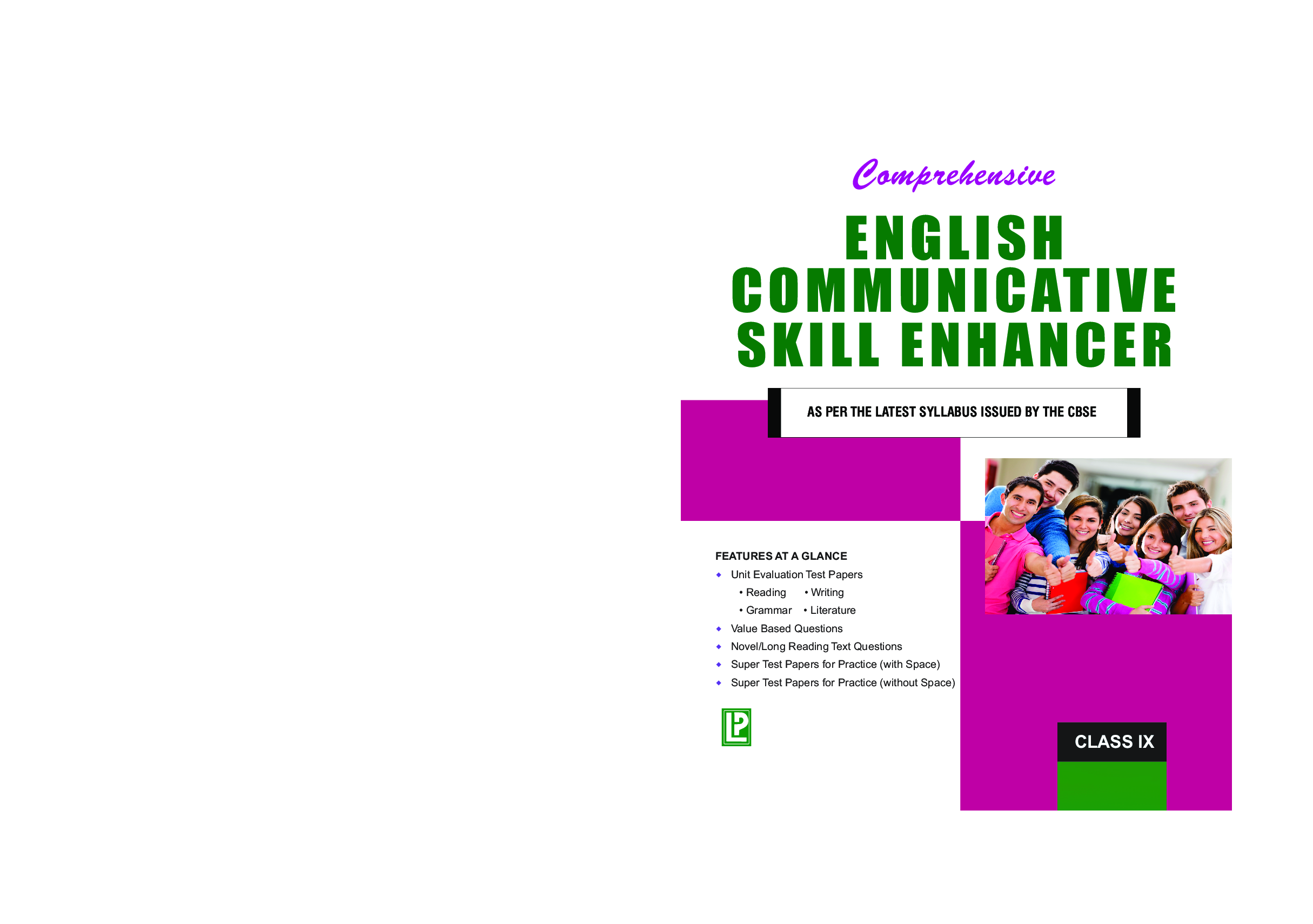Comprehensive English Communicative Skill Enhancer For Class IX Term-I & II (2018 Edition) - Page 1