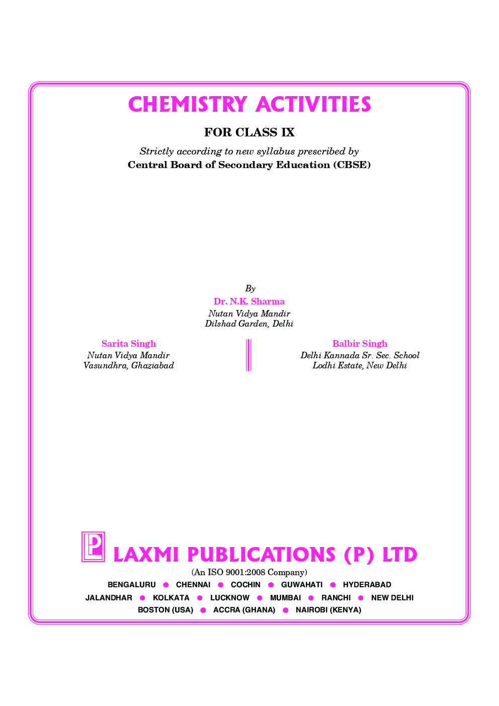 Chemistry Activities For Class IX (2018 Edition) - Page 5