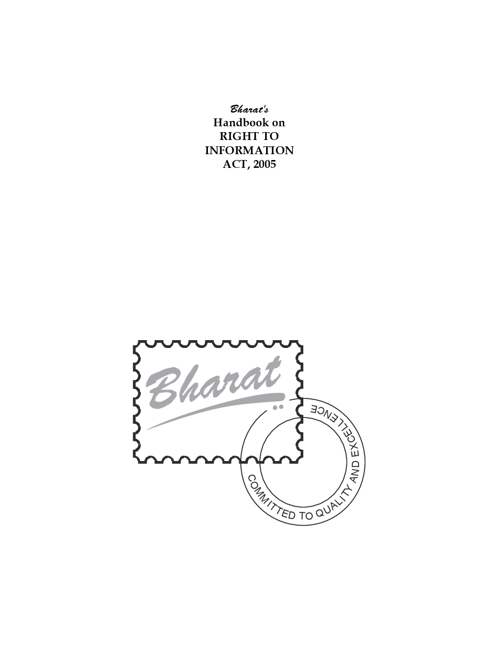 Handbook On Right To Information Act, 2005  - Page 2