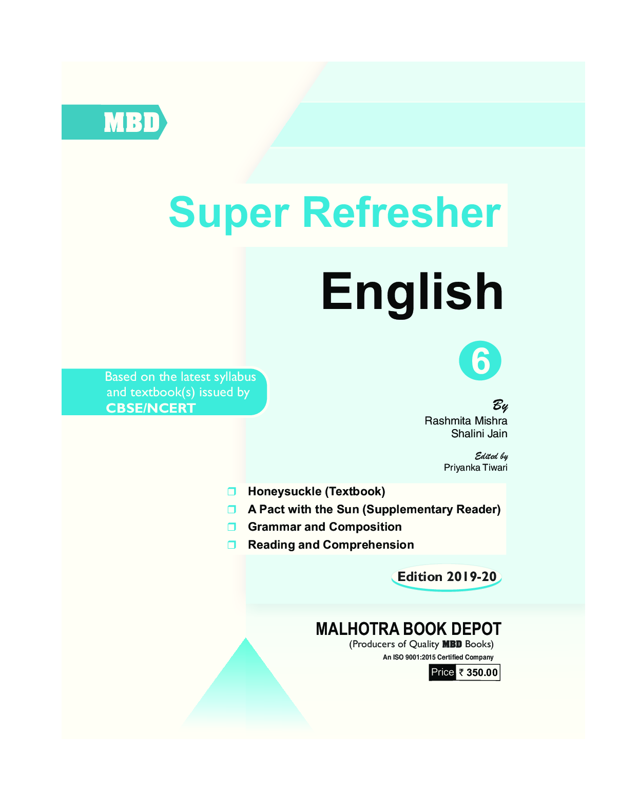 MBD Super Refresher English For Class - VI - Page 3
