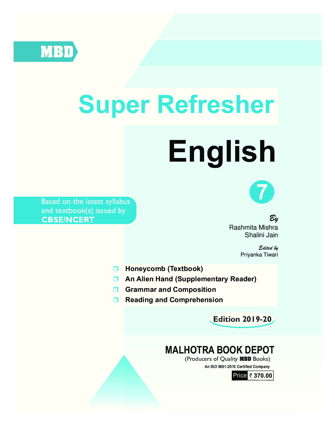MBD Super Refresher English For Class - VII - Page 3