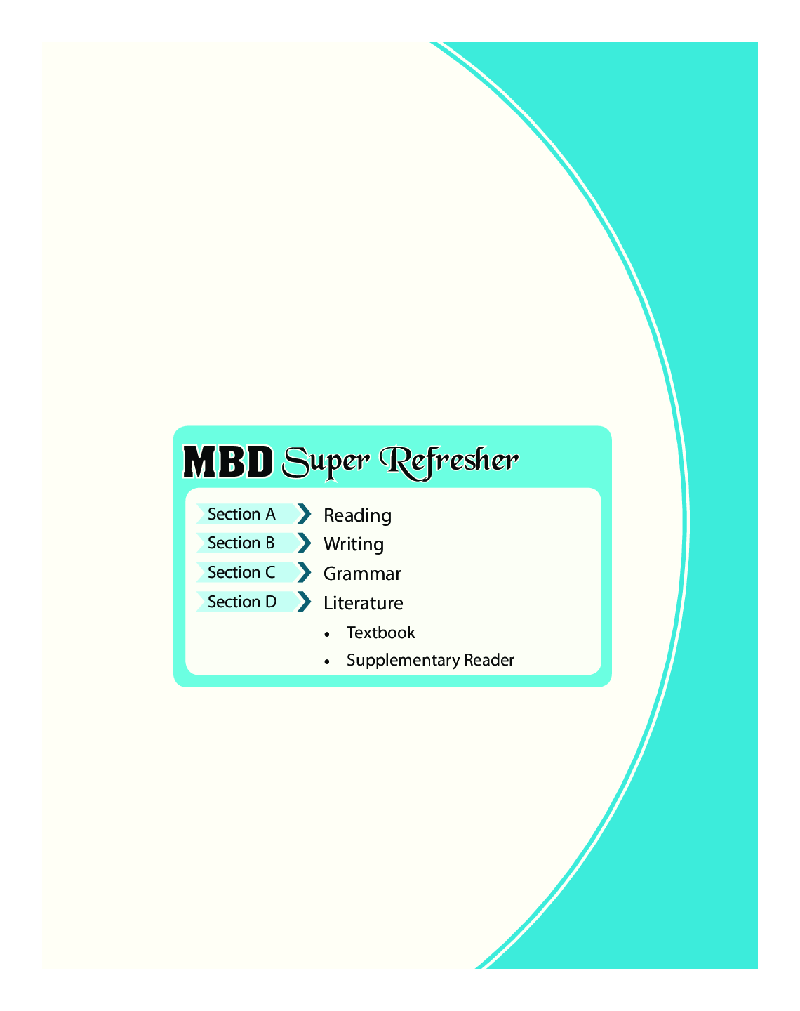 MBD Super Refresher English For Class - VII - Page 5