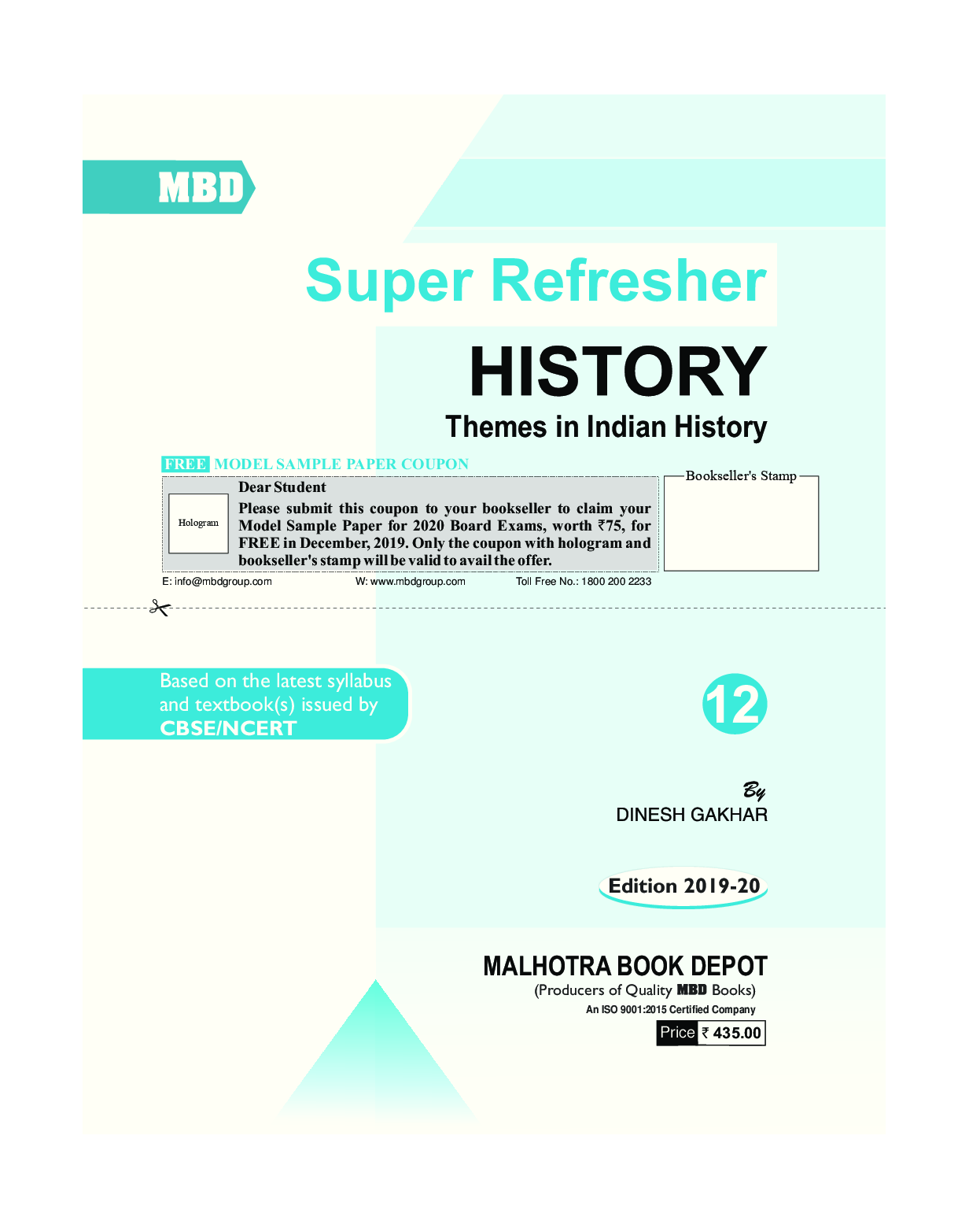 MBD Super Refresher History For Class - XII - Page 2