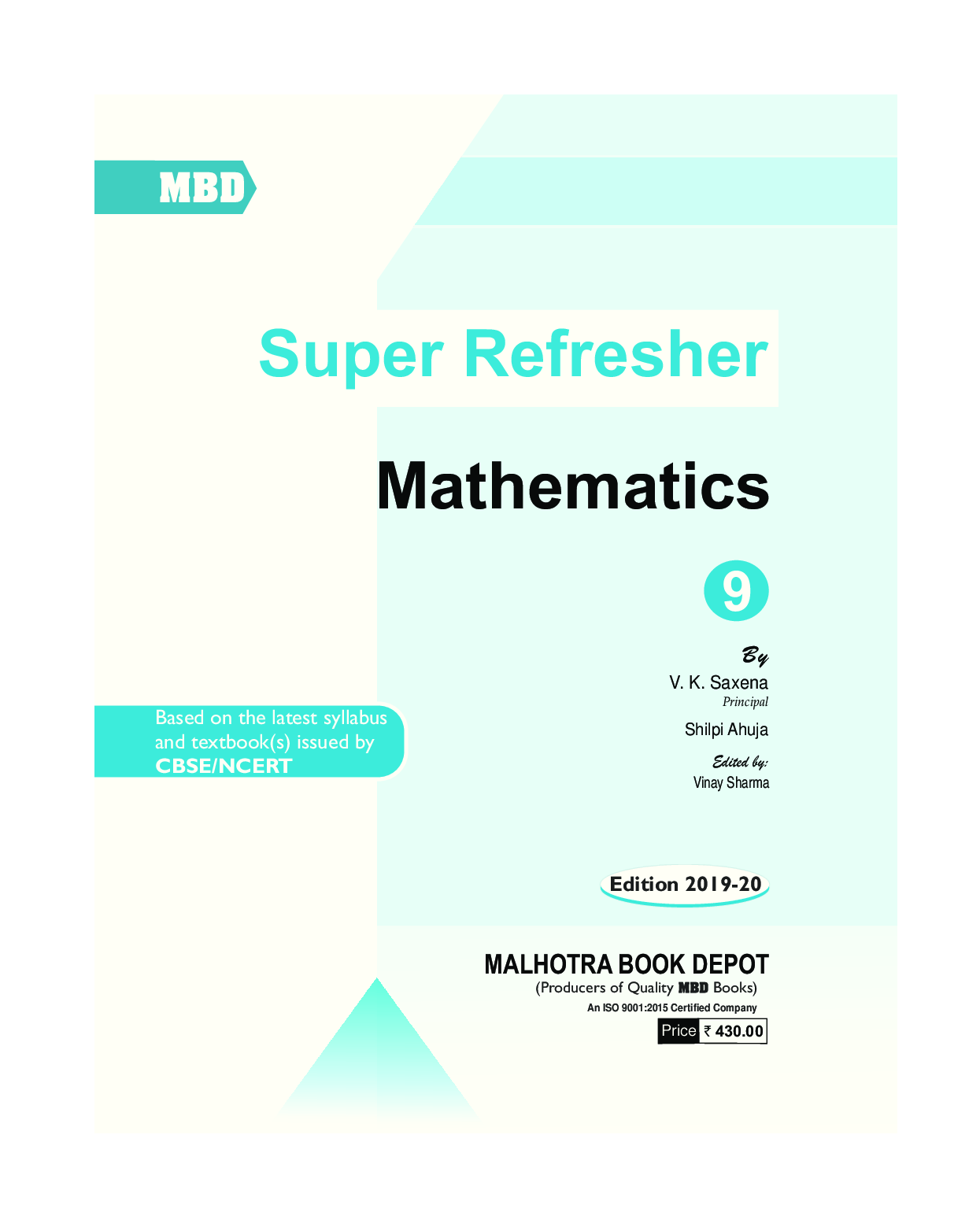 MBD Super Refresher Mathematics For Class - IX - Page 2