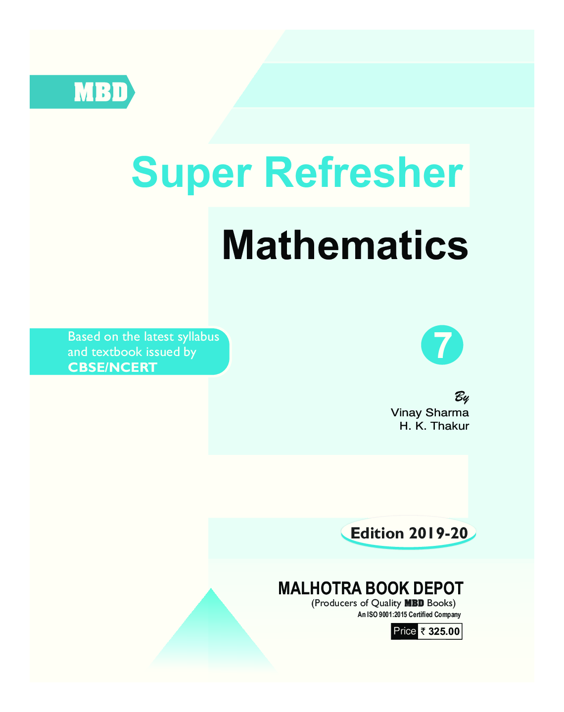 MBD Super Refresher Mathematics For Class - VII - Page 3