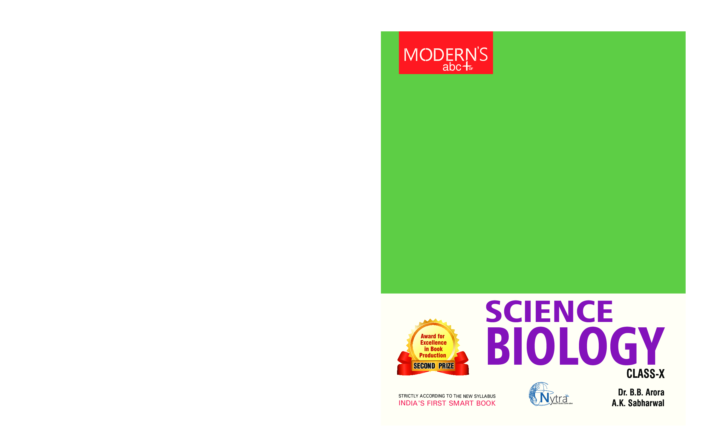 Moderns ABC Plus Of Science Biology For Class - X - Page 1
