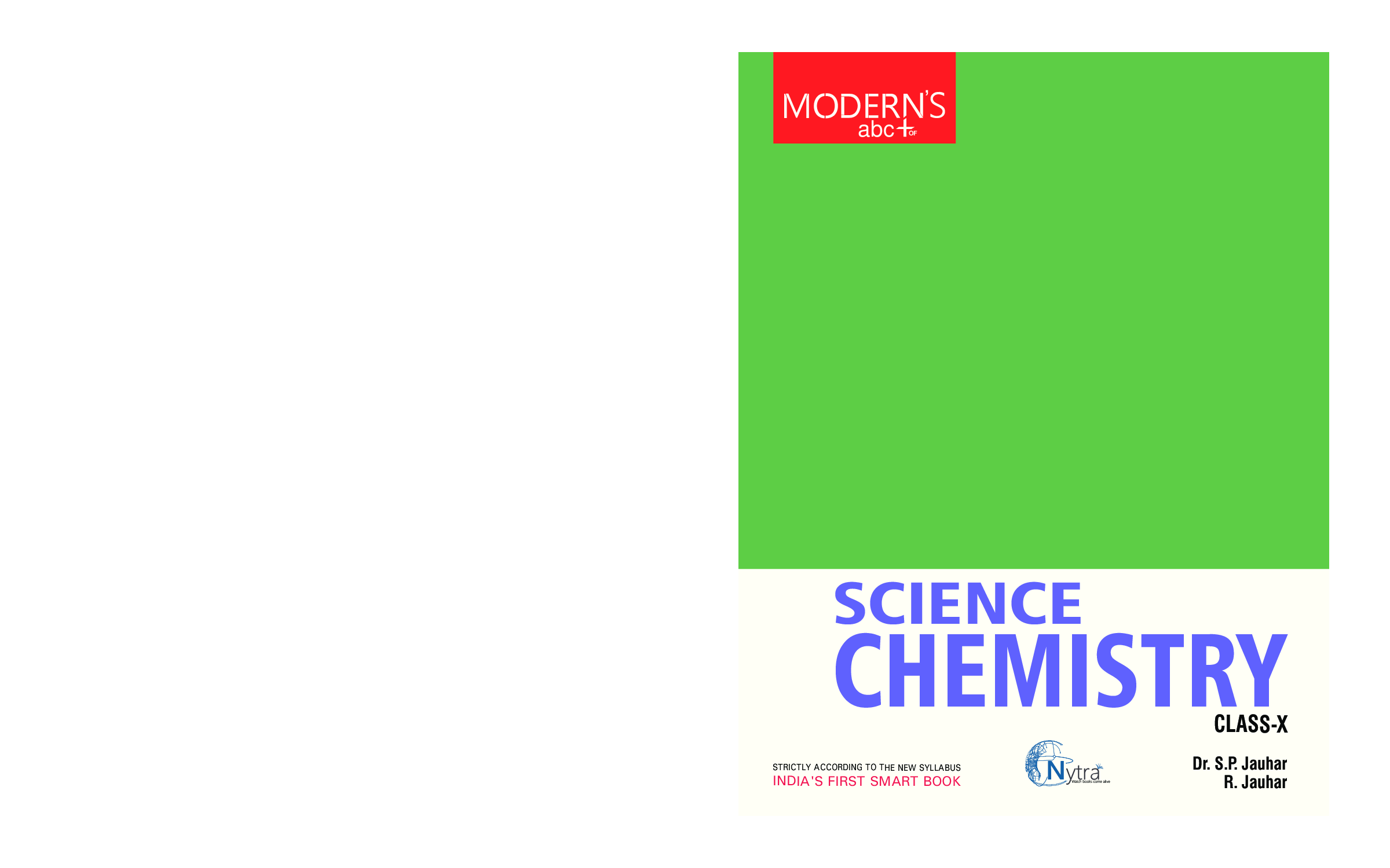 Moderns ABC Plus Of Science Chemistry For Class - X - Page 1