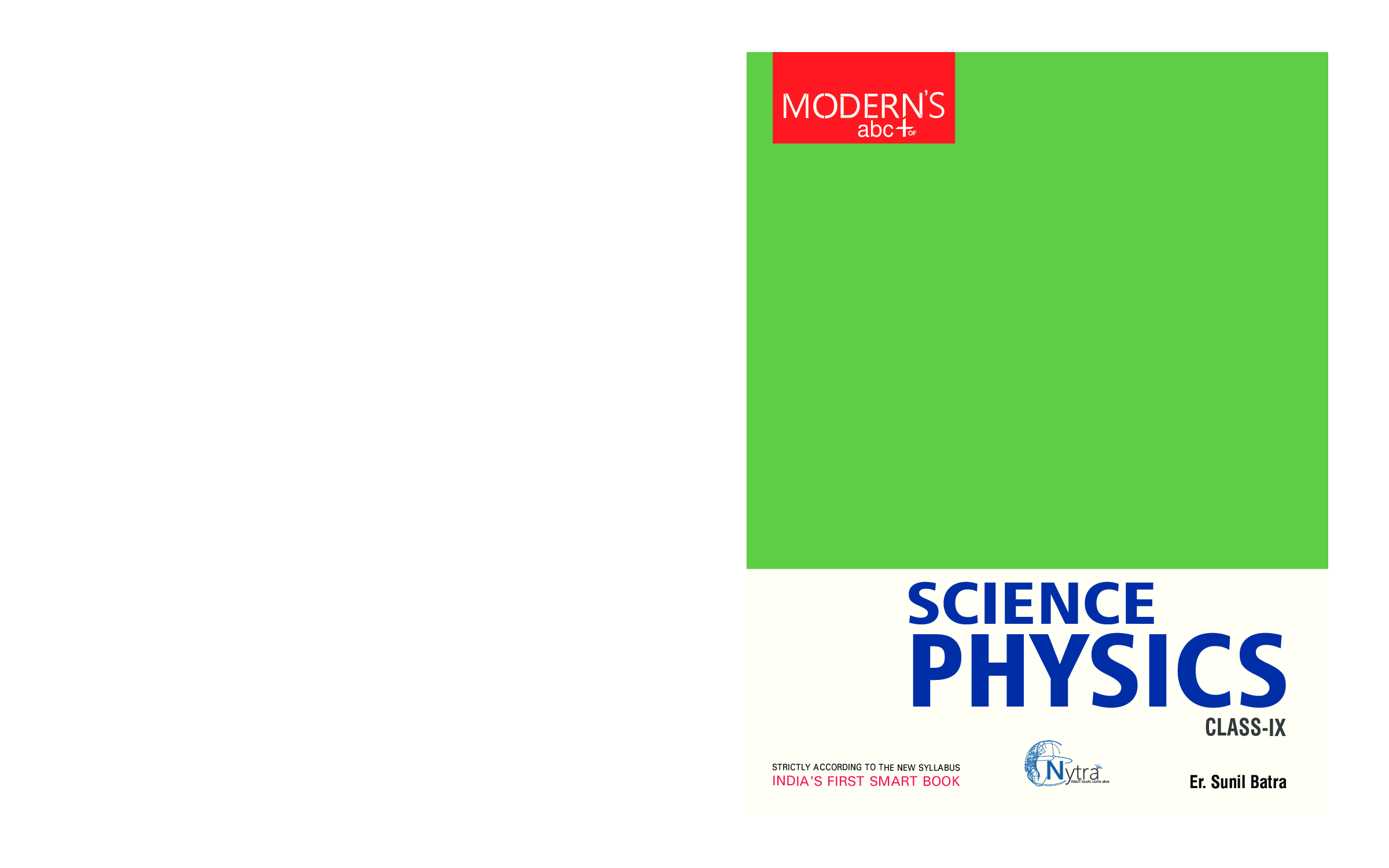 Moderns ABC Plus Of Science Physics For Class - IX - Page 1
