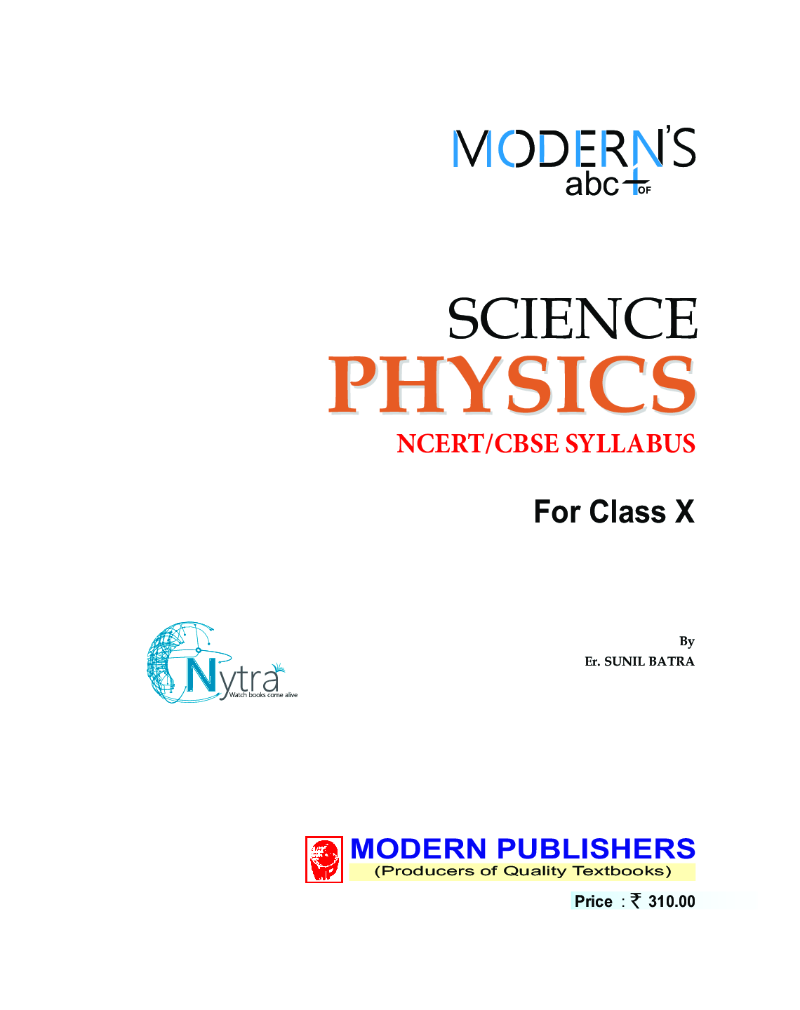 Moderns ABC Plus Of Science Physics For Class - X - Page 3