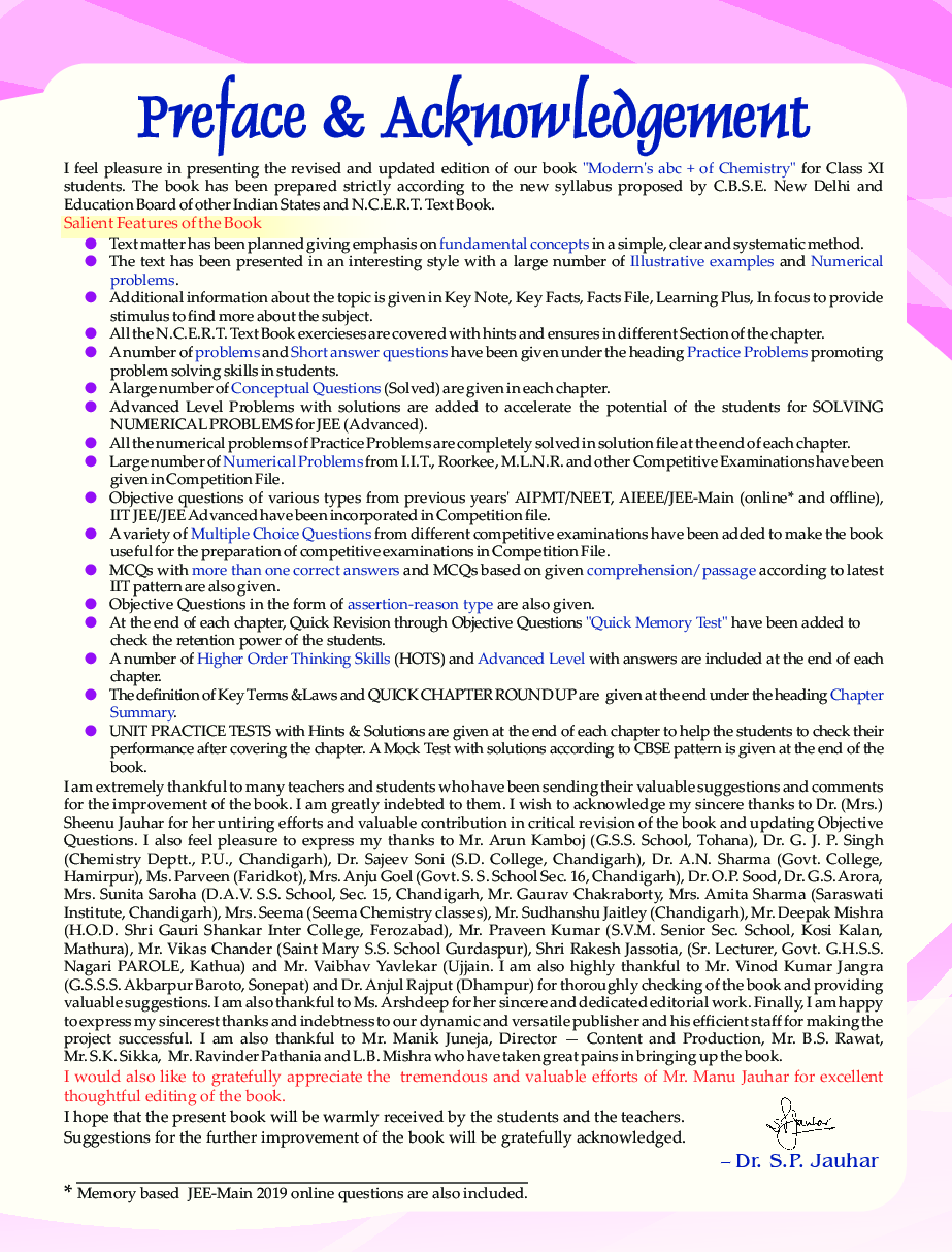 Moderns ABC Plus Of Chemistry For Class - XI Part - I - Page 5