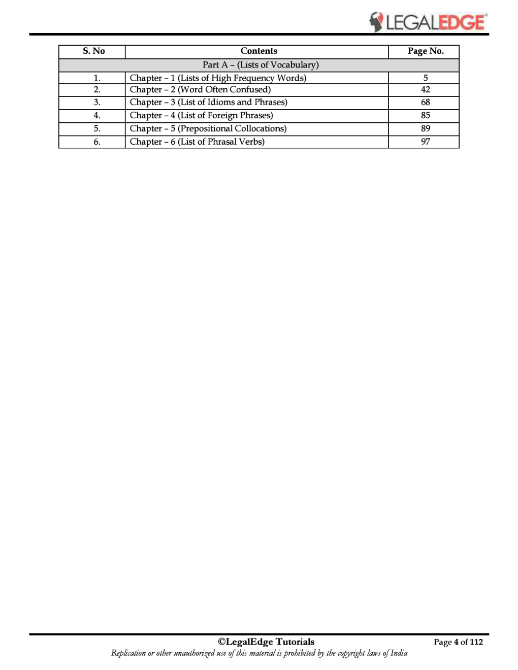 ERSM English Language 1 For CLAT 2019 - Page 5