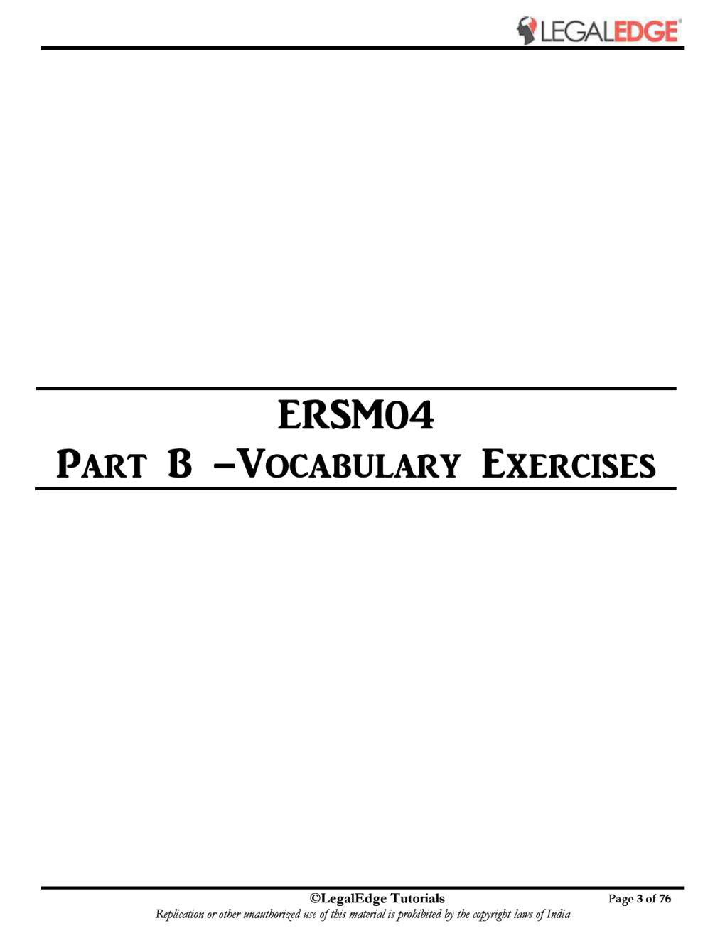 ERSM English Language 4 For CLAT 2019 - Page 4