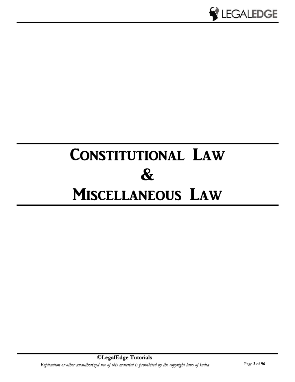 ERSM Legal Aptitude 2 For CLAT 2019 - Page 4