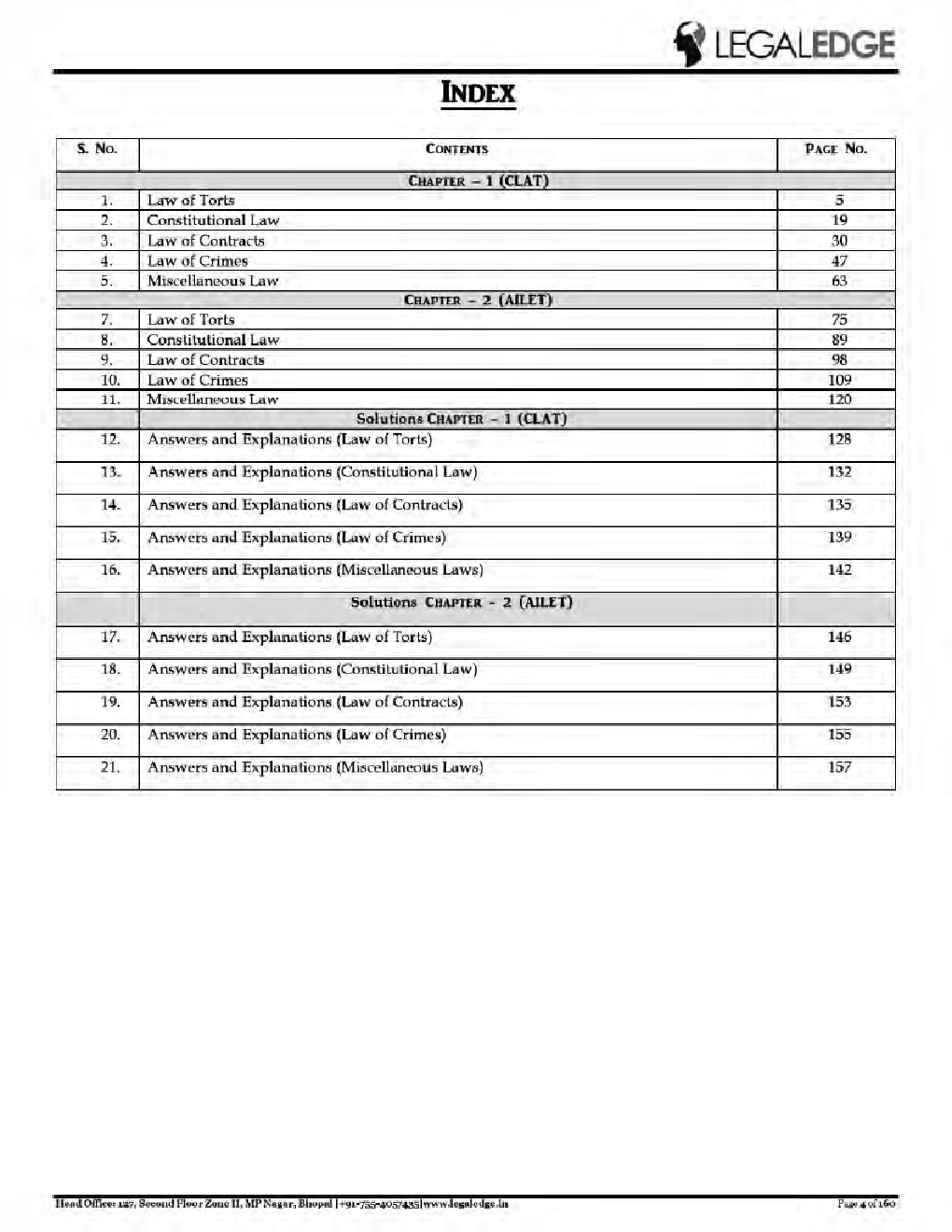 ERSM Legal Aptitude 3 For CLAT 2019 - Page 5
