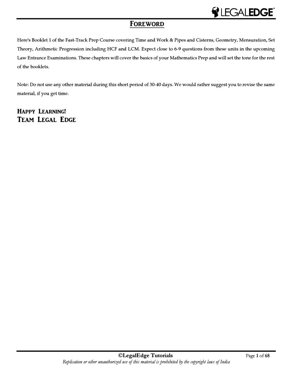 ERSM Mathematics 1 For CLAT 2019 - Page 2