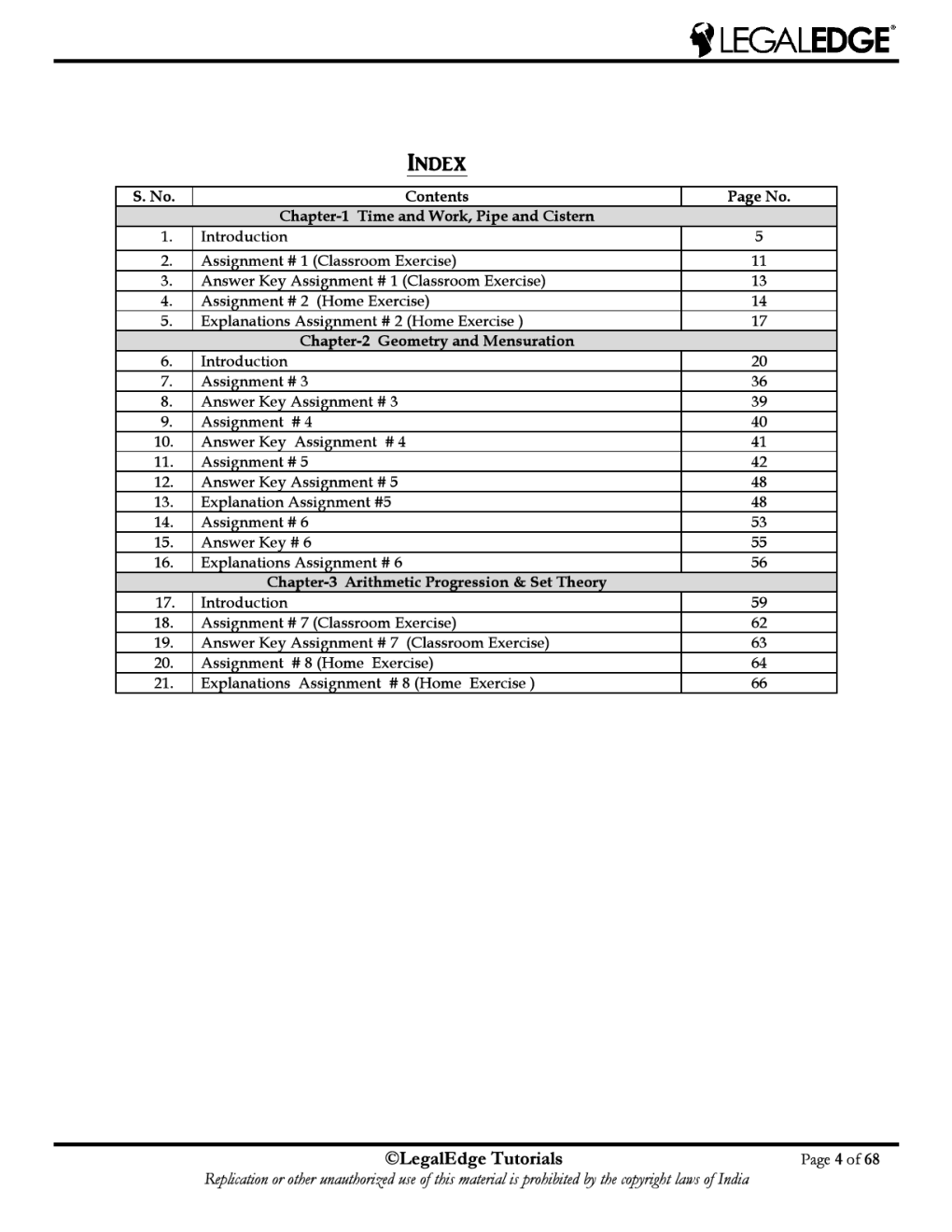 ERSM Mathematics 1 For CLAT 2019 - Page 5