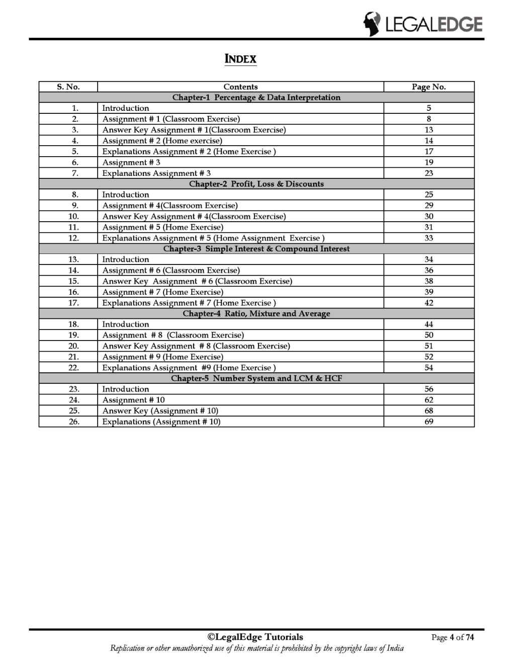 ERSM Mathematics 2 For CLAT 2019 - Page 5