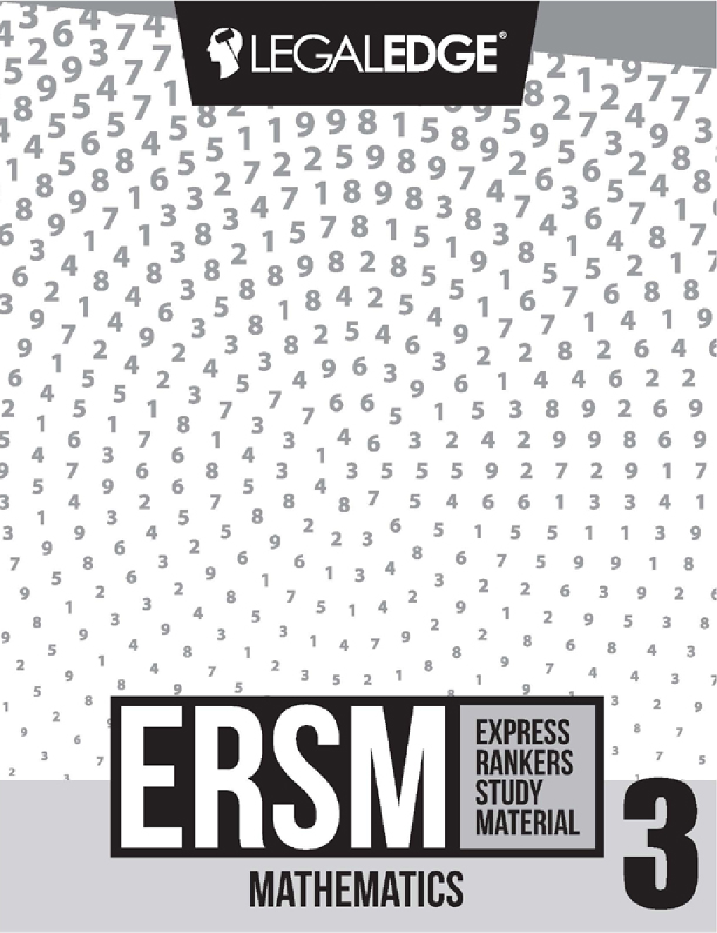 ERSM Mathematics 3 For CLAT 2019 - Page 1