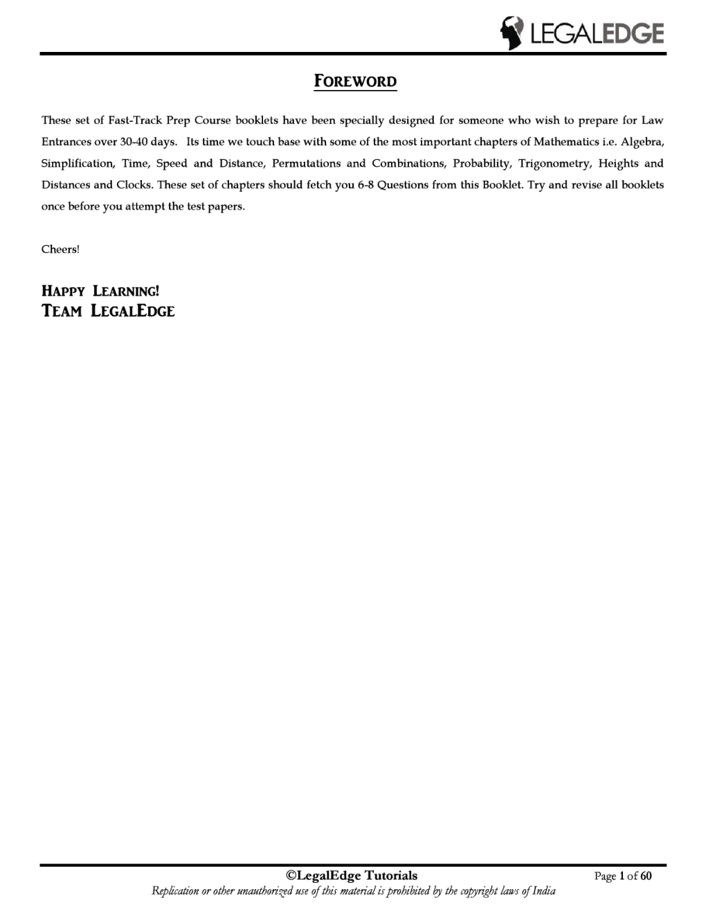 ERSM Mathematics 3 For CLAT 2019 - Page 2