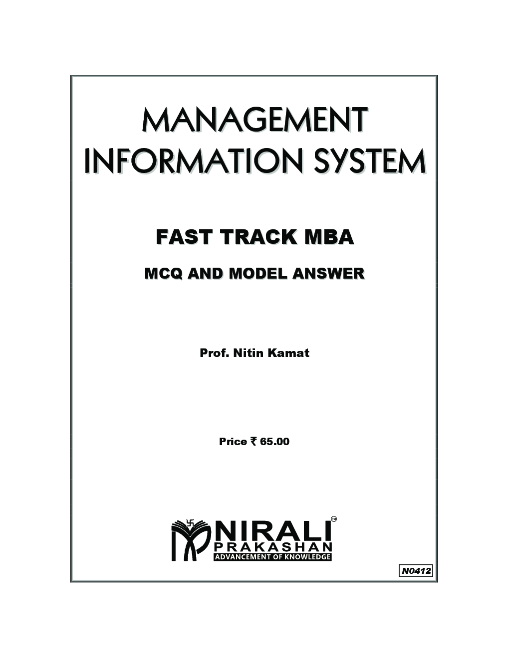 Management Information System (Fast Track MBA) - Page 2
