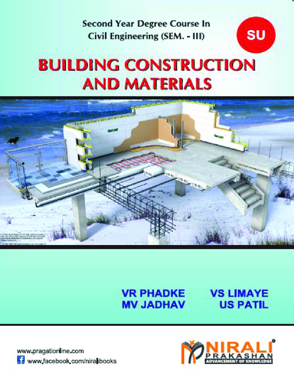 Building Construction And Materials - Page 1
