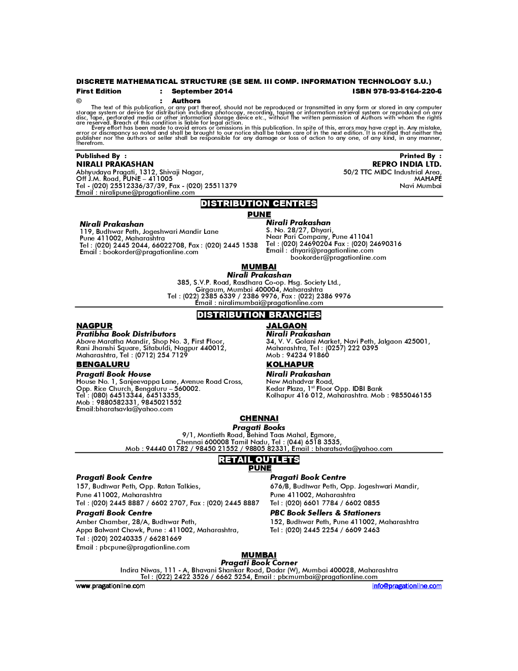 Discrete Mathematical Structure - Page 3