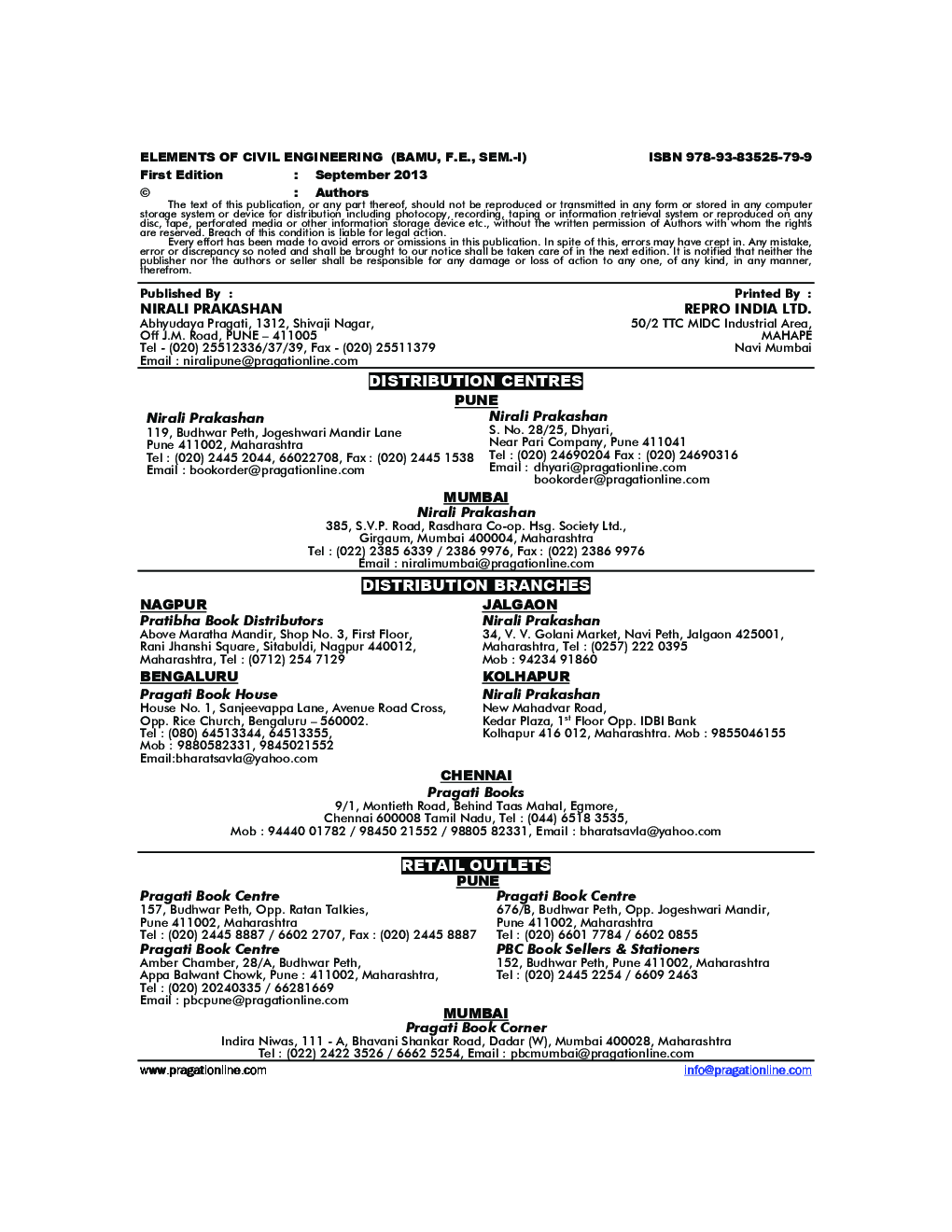 Elements Of Civil Engineering - Page 3