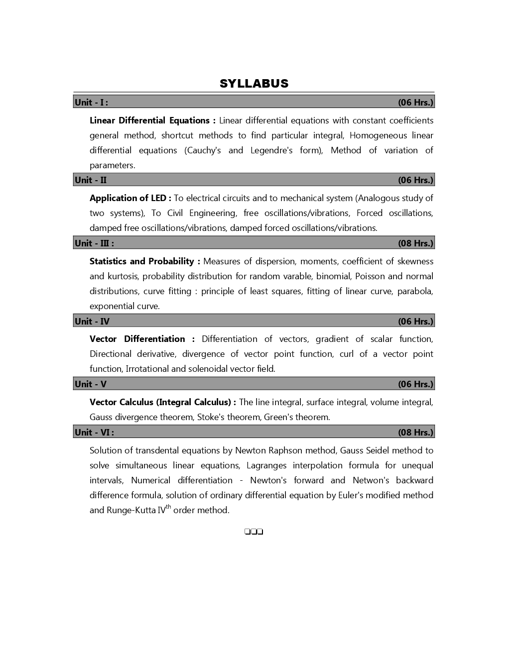 Engineering Mathematics - III - Page 5