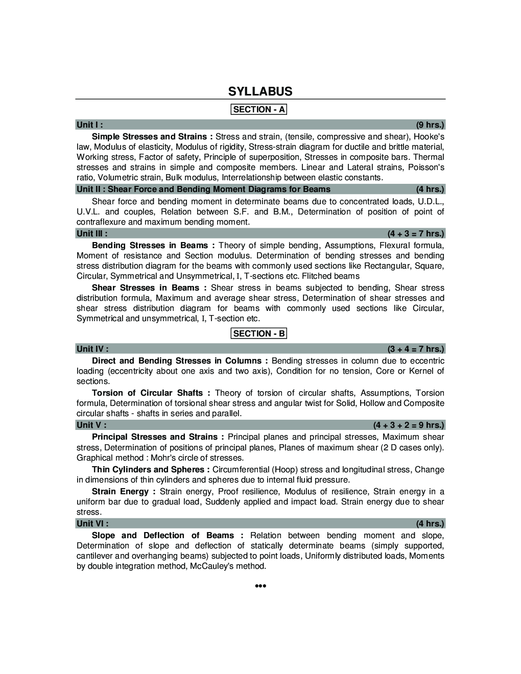 Strength Of Materials - Page 5