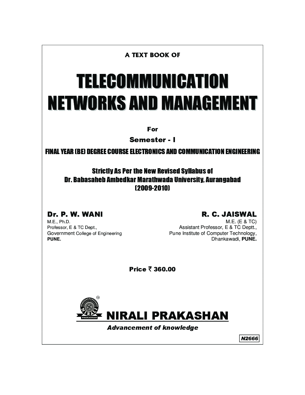 Telecom Networks And Management - Page 2