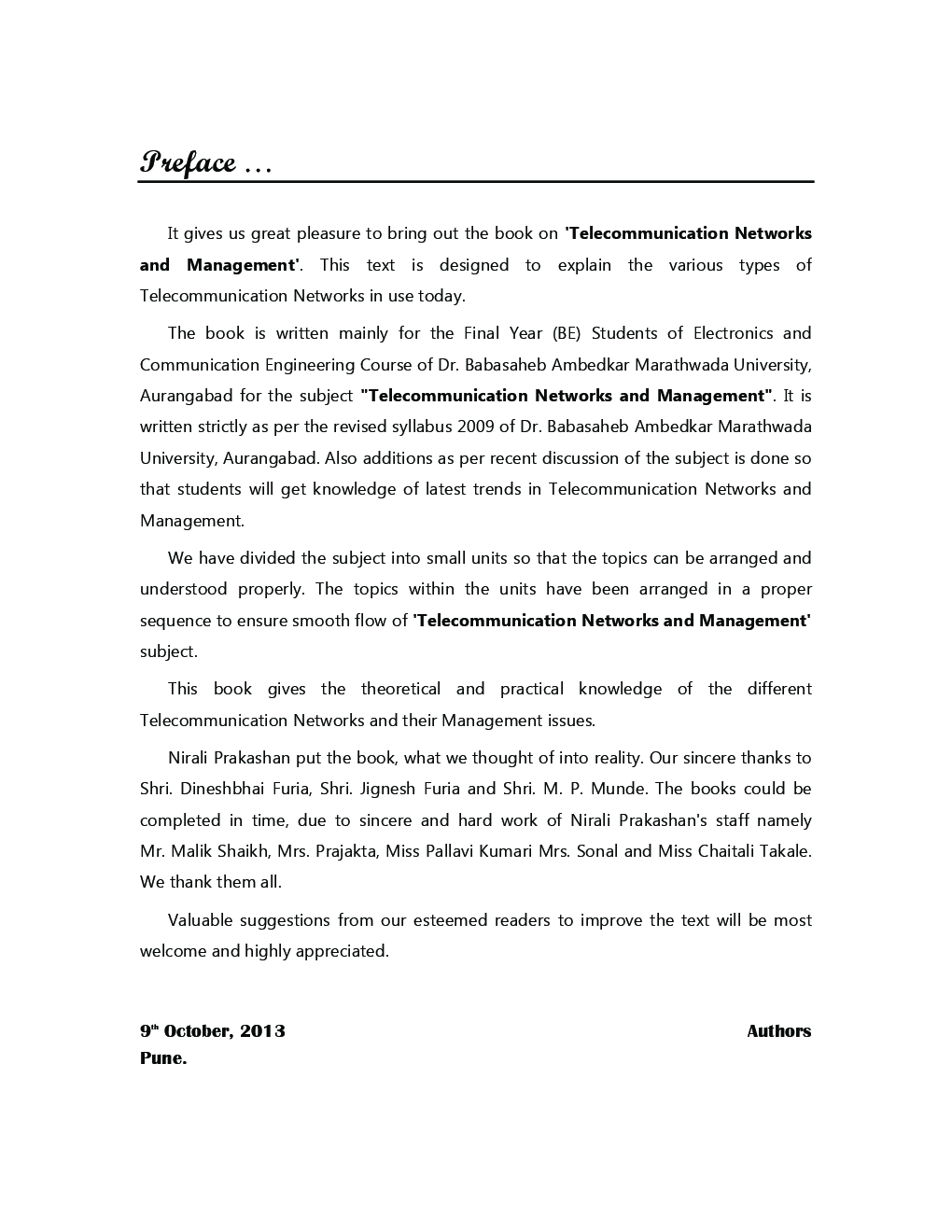 Telecom Networks And Management - Page 4