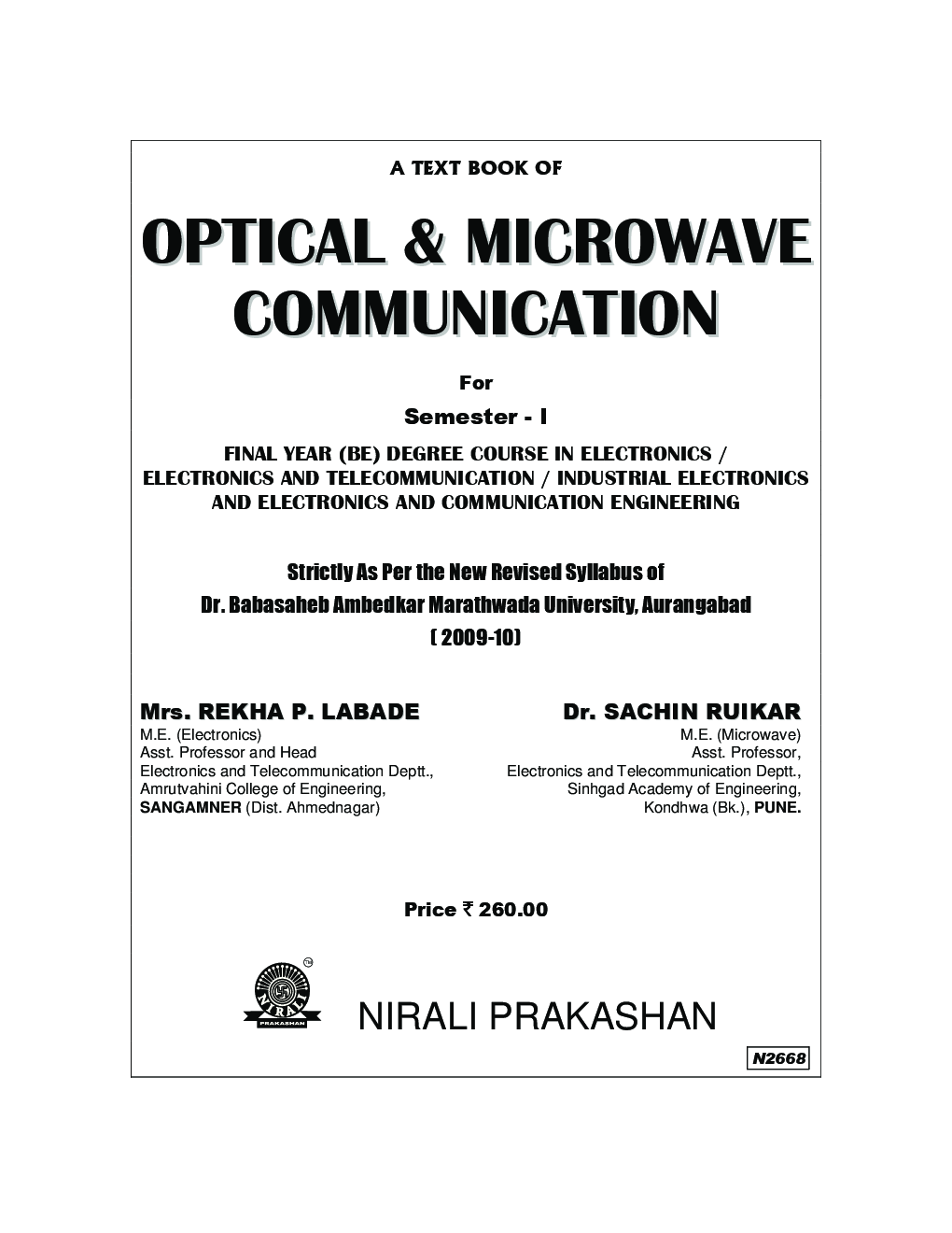 Optical & Microwave Communication - Page 2