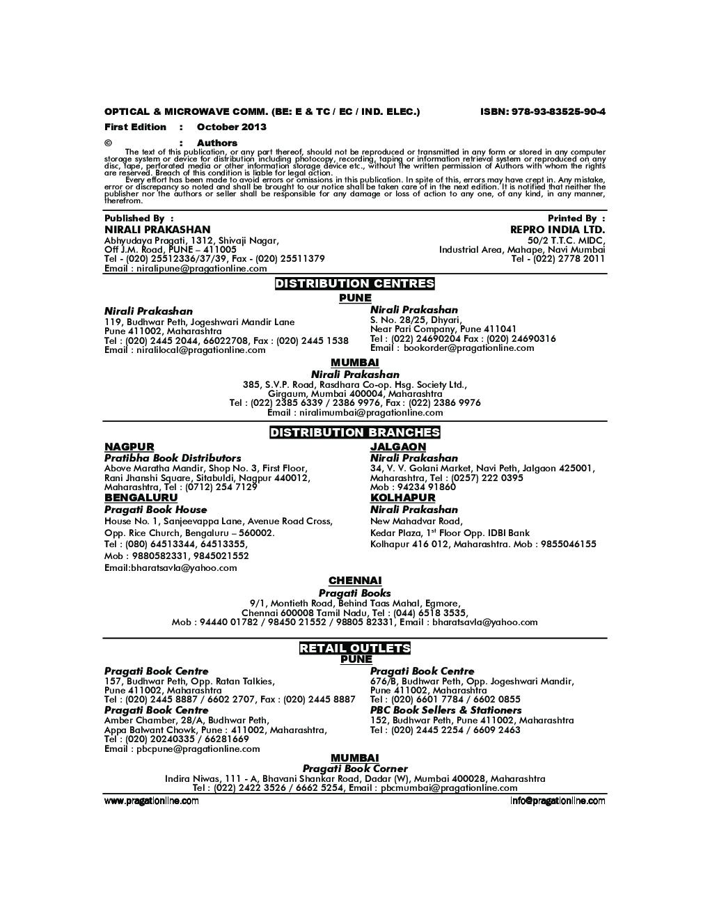 Optical & Microwave Communication - Page 3