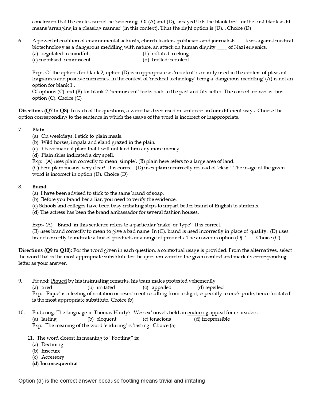 CLAT 2019 Offline Mocks 1 - Page 3