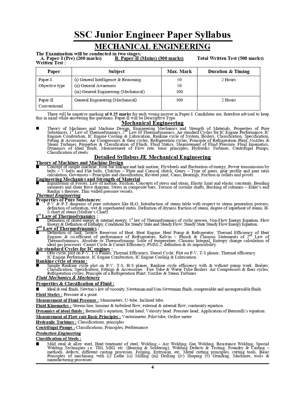 SSC JE /UPSSSC JE /RRB JE  Pre & Mains मैकेनिकल इंजीनियरिंग Production Technology (2019) - Page 5