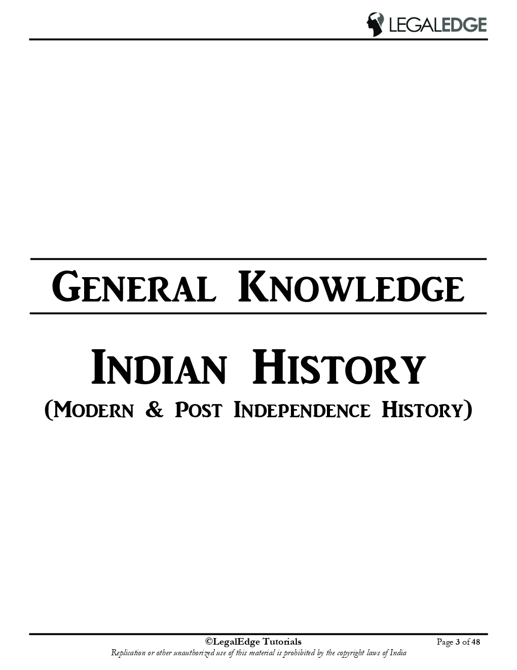 CLAT 2019 RSM General Knowledge - 1 - Page 4