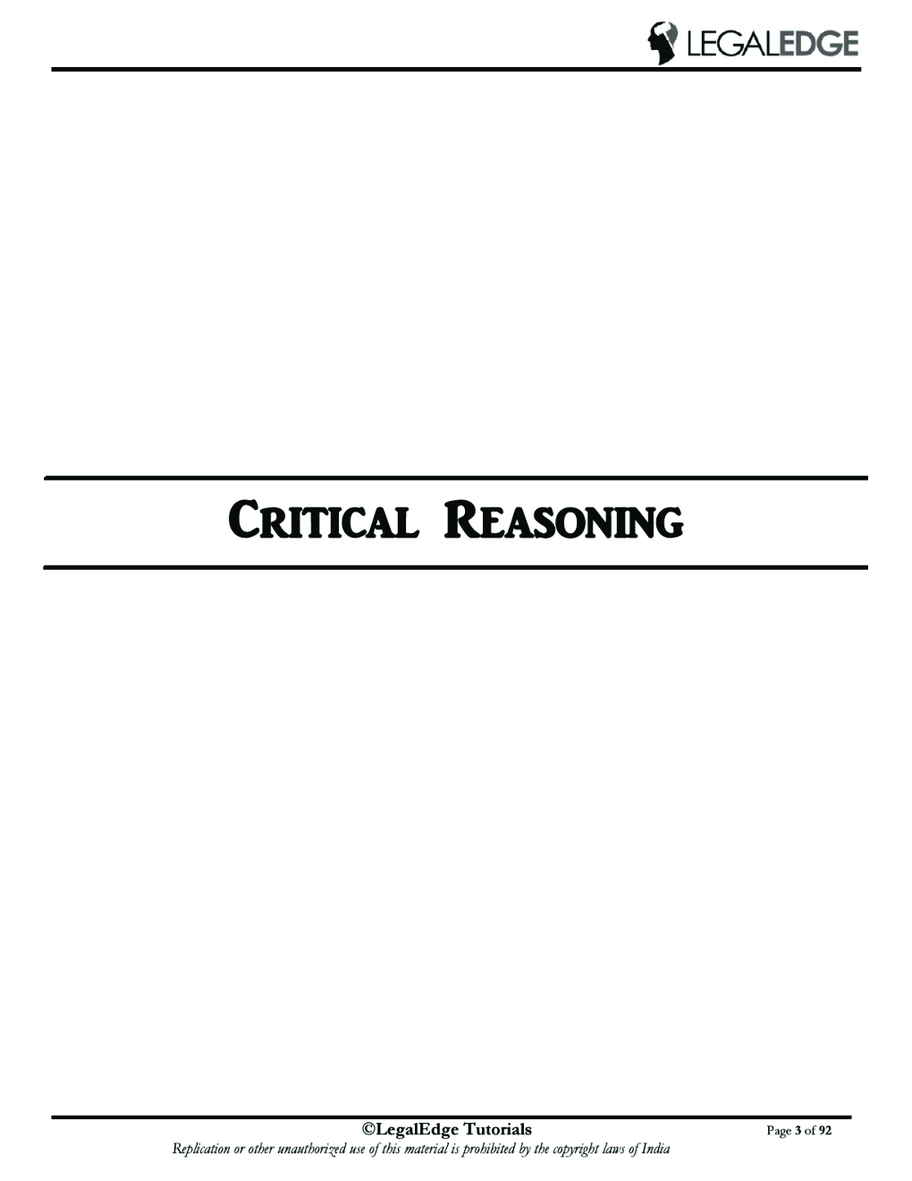 CLAT 2019 RSM Logical Reasoning - 3 - Page 4