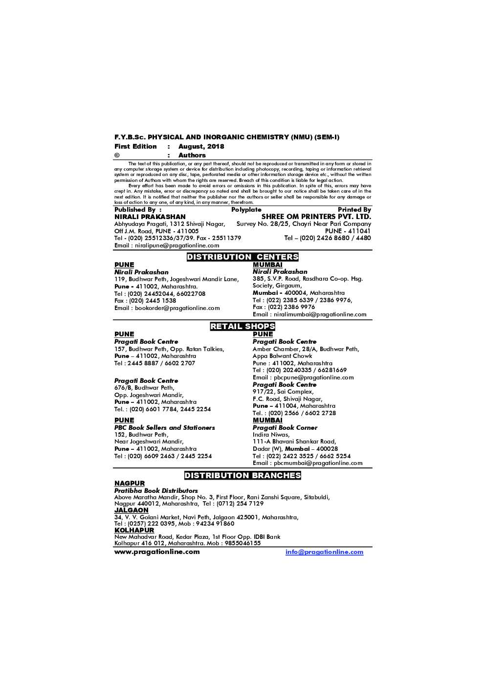 Physical And Inorganic Chemistry - Page 3